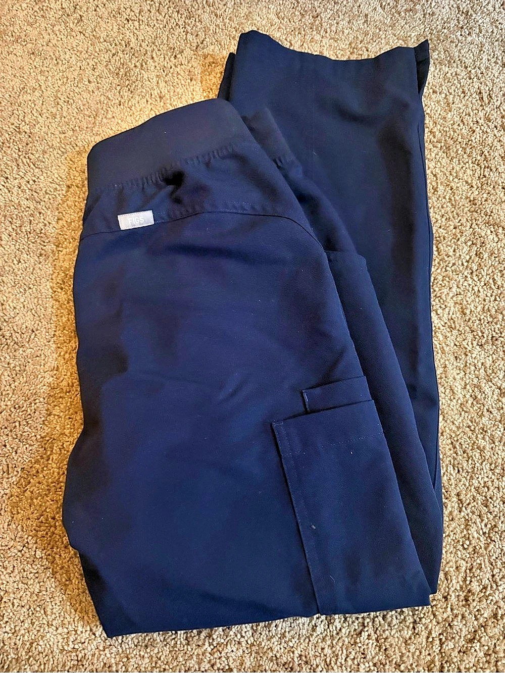 Figs Zamora Jogger Scrub Pants Blue XS